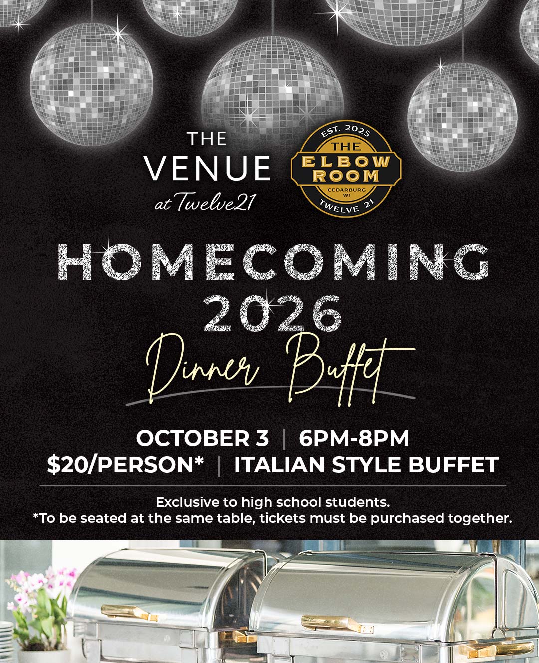 Cedarburg Home Coming Dinner Buffet